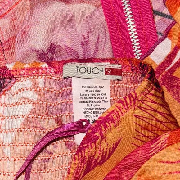 Pink and Orange Top L - Picture 6 of 6